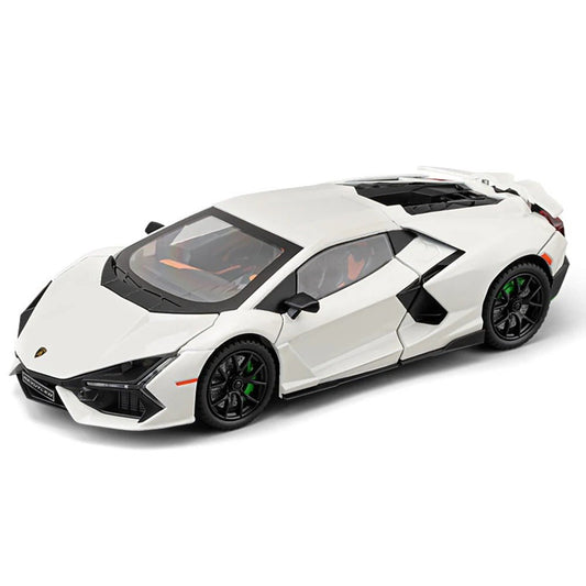 1/24 Lamborghini Revuelto Diecast Car (Spray Plating) w/ Water Spray & Fog - FunCarScale