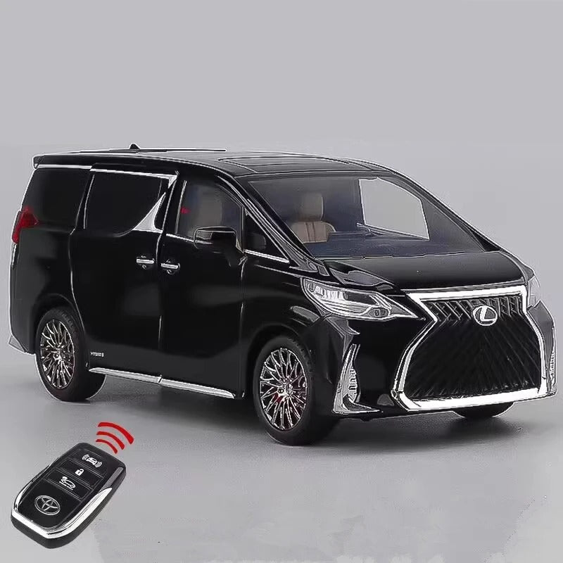 1:24 Lexus LM300 Alloy Diecast MPV Model w/ Sound & Lights - FunCarScale