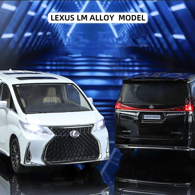 1:24 Lexus LM300 Alloy Diecast MPV Model w/ Sound & Lights - FunCarScale