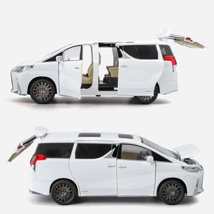 1:24 Lexus LM300 Alloy Diecast MPV Model w/ Sound & Lights - FunCarScale