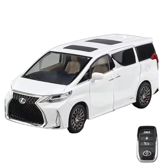 1:24 Lexus LM300 Alloy Diecast MPV Model w/ Sound & Lights - FunCarScale