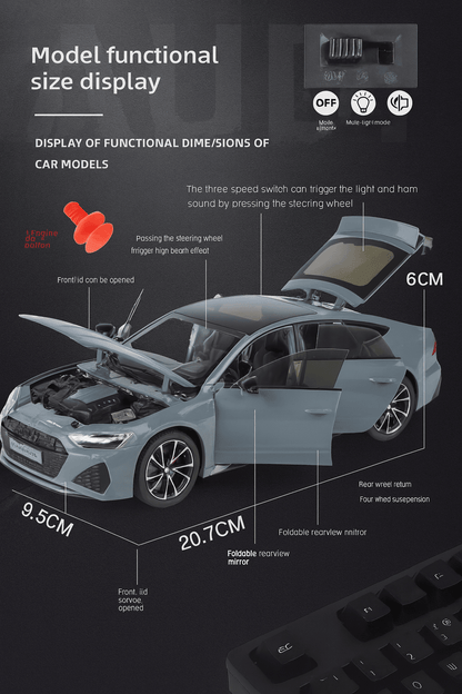1:24 RS7 Diecast Model Car - FunCarScale