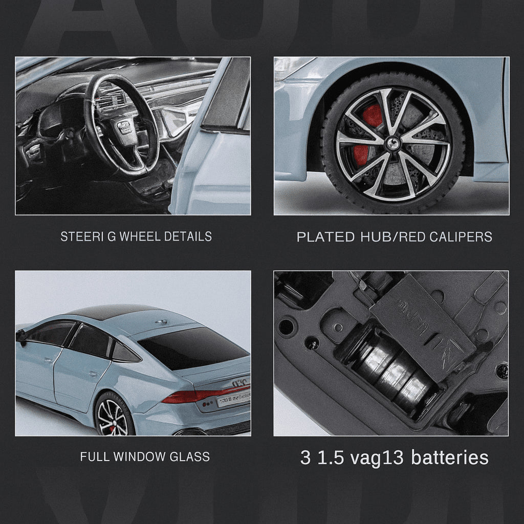 1:24 RS7 Diecast Model Car - product gallery image 8