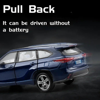 1:32 2023 Highlander SUV Diecast Model Car - FunCarScale