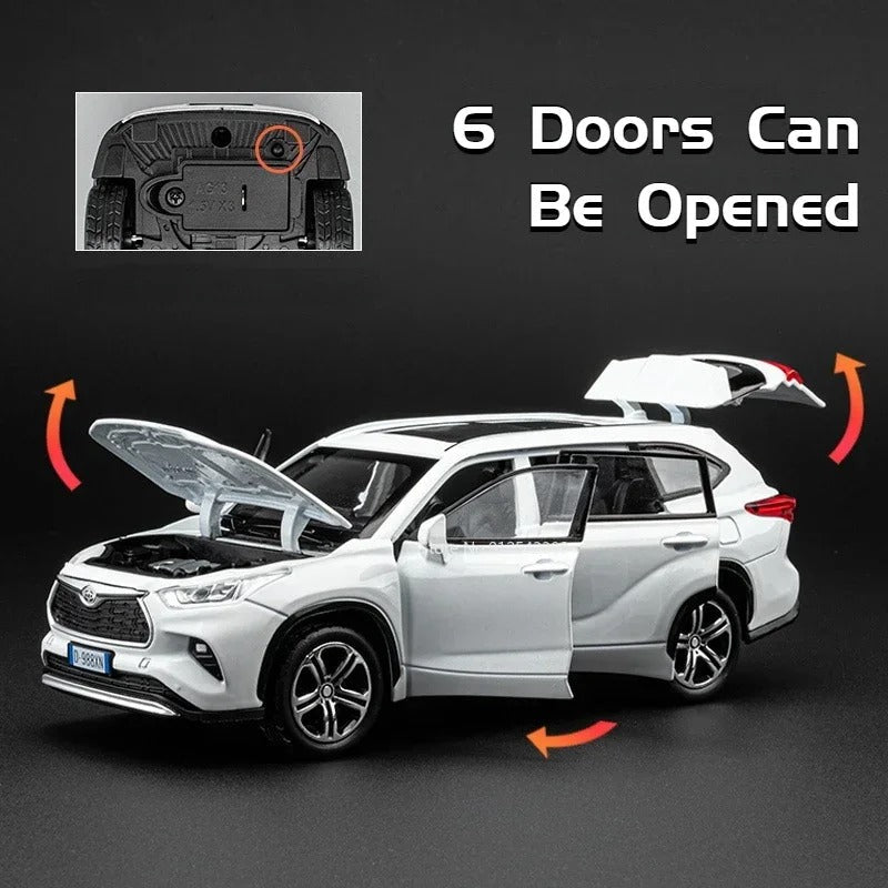 1:32 2023 Highlander SUV Diecast Model Car - FunCarScale