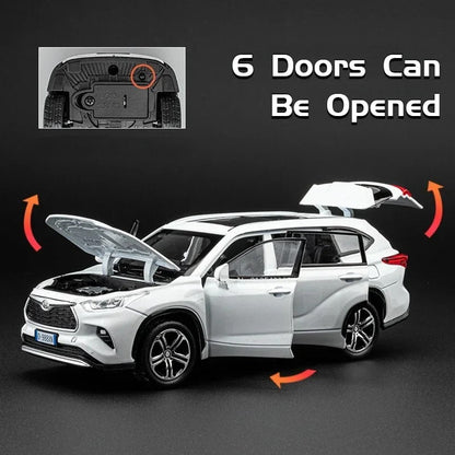 1:32 2023 Highlander SUV Diecast Model Car - FunCarScale