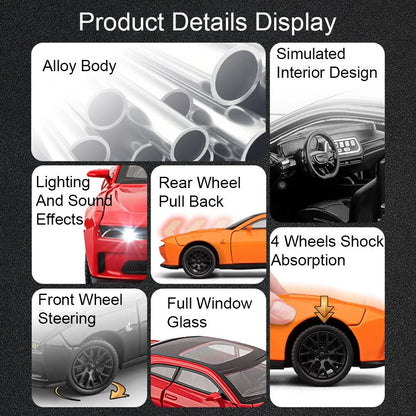 1:32 Firebird Hellcat Diecast Model Car - FunCarScale