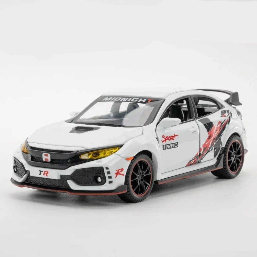 1/32 Honda Civic Type R Modified Diecast Car Model - FunCarScale