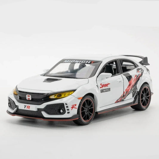 1/32 Honda Civic Type R Modified Diecast Car Model - FunCarScale