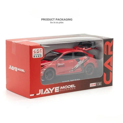 1/32 Honda Civic Type R Modified Diecast Car Model - FunCarScale