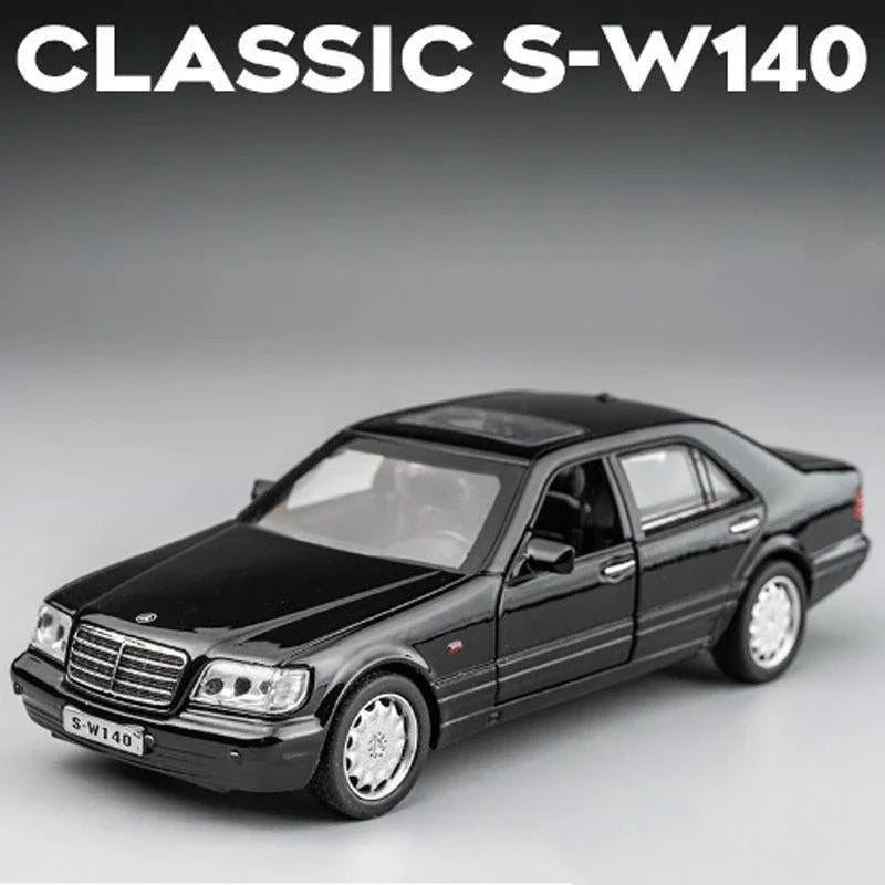 1:32 Mercedes - Benz S - Class W140 Diecast Model Car - FunCarScale