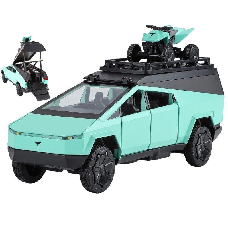 1:32 Tesla Cybertruck RV Diecast Model Car - FunCarScale