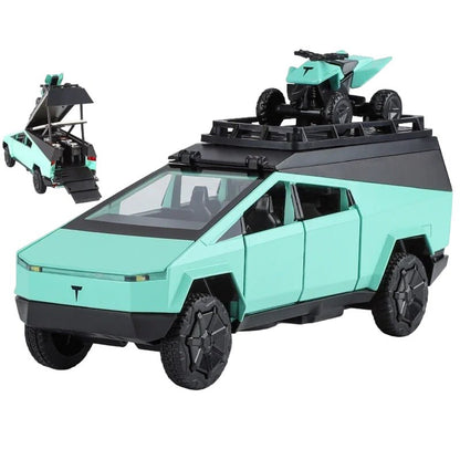 1:32 Tesla Cybertruck RV Diecast Model Car - FunCarScale