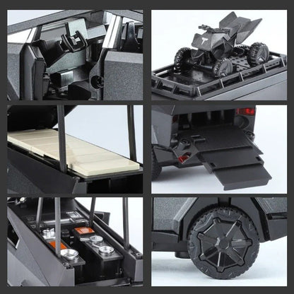 1:32 Tesla Cybertruck RV Diecast Model Car - FunCarScale