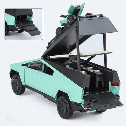 1:32 Tesla Cybertruck RV Diecast Model Car - FunCarScale