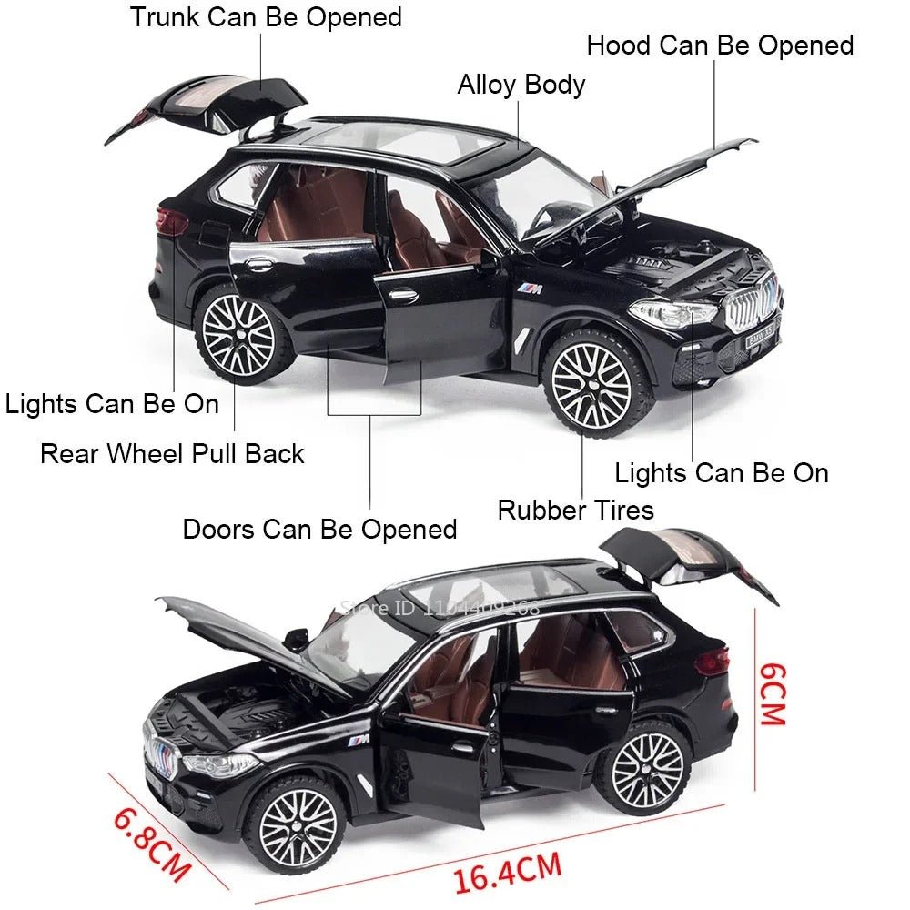 1:32 X3M X5 Diecast Model Car - FunCarScale