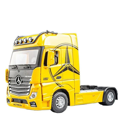 1:36 Mercedes - Benz Actros Diecast Truck Head Model - FunCarScale