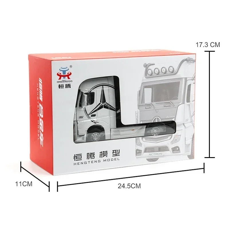 1:36 Mercedes - Benz Actros Diecast Truck Head Model - FunCarScale