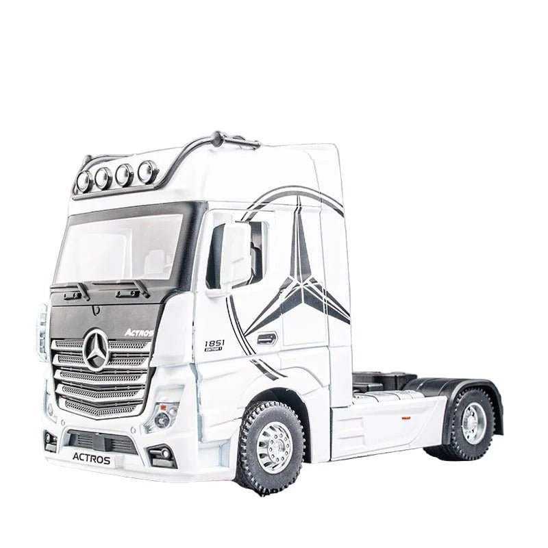 1:36 Mercedes - Benz Actros Diecast Truck Head Model - FunCarScale