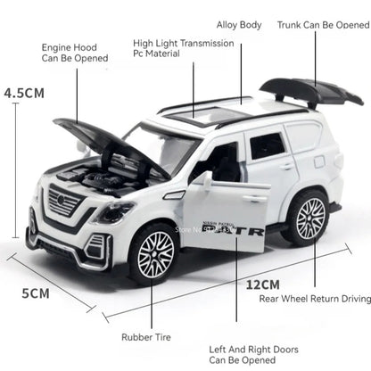 1:36 Patrol SUV Diecast Model Car - FunCarScale