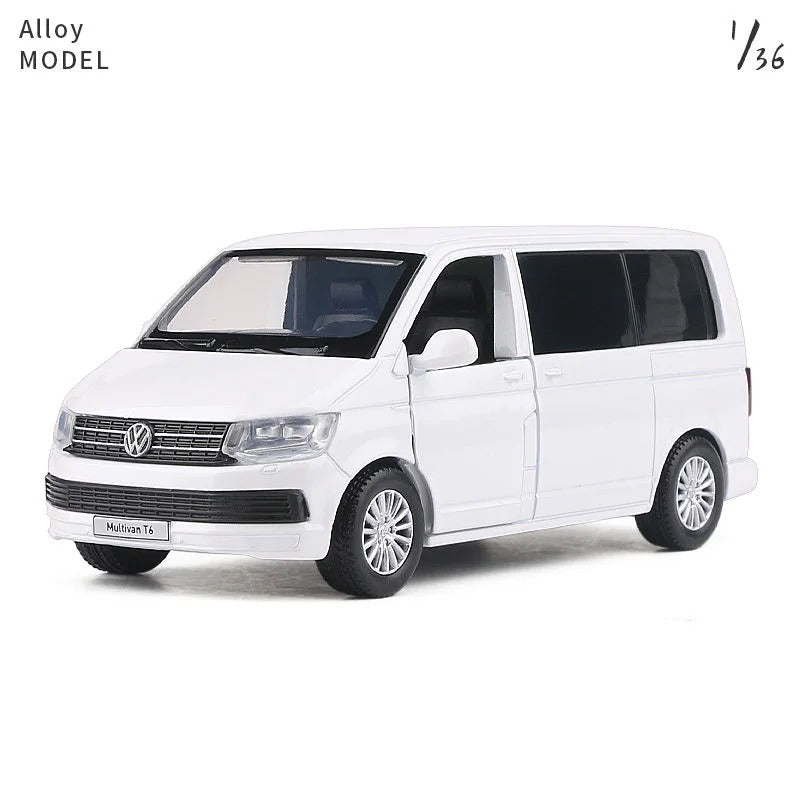 1:36 VW Multivan T6 Alloy Diecast Model Car - FunCarScale