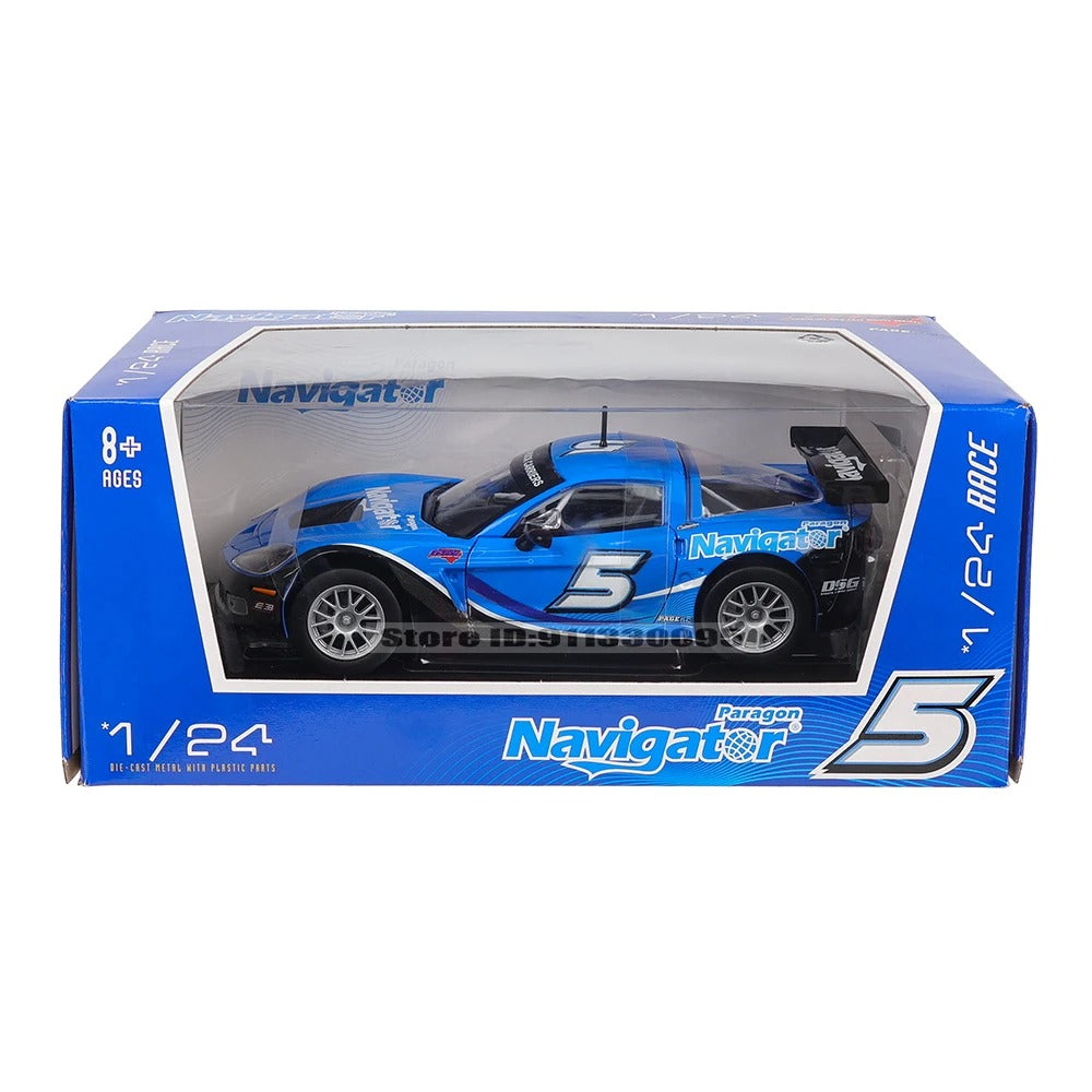 1:24 Chevrolet Corvette C6R Diecast Model Car image 8