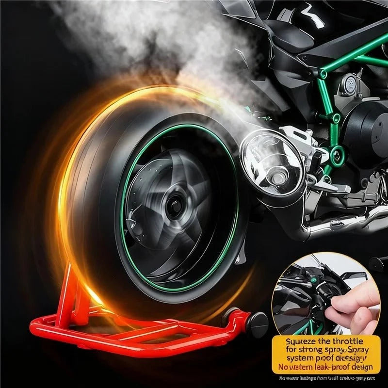 1:9 Kawasaki H2R Spray Diecast Bike