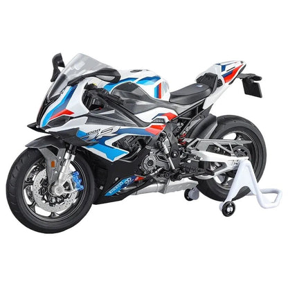 1:9 S1000RR Alloy Diecast Motorcycle Model w/ Lights - FunCarScale