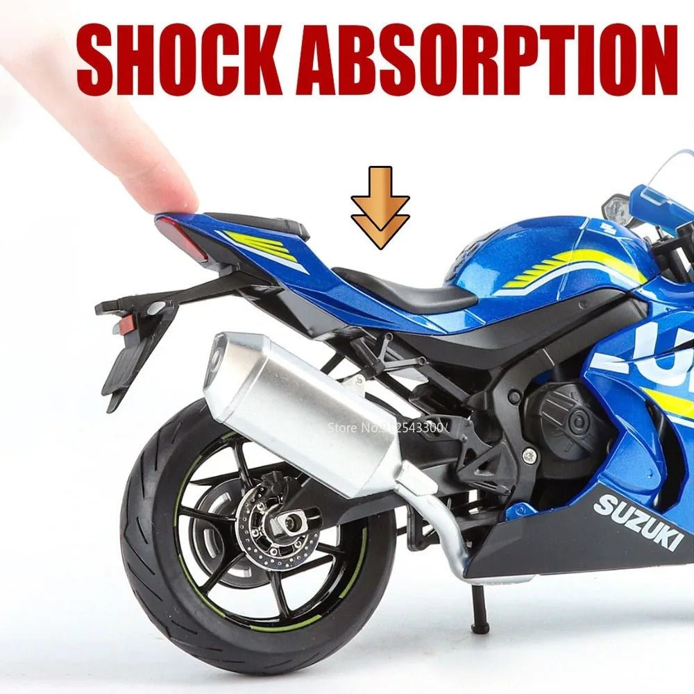 1:9 Suzuki GSX - 1000R Diecast Motorcycle Model - FunCarScale