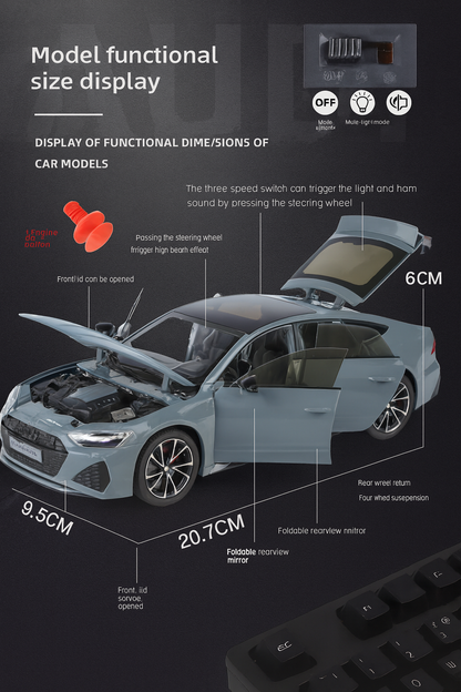 1:24 RS7 Diecast Model Car