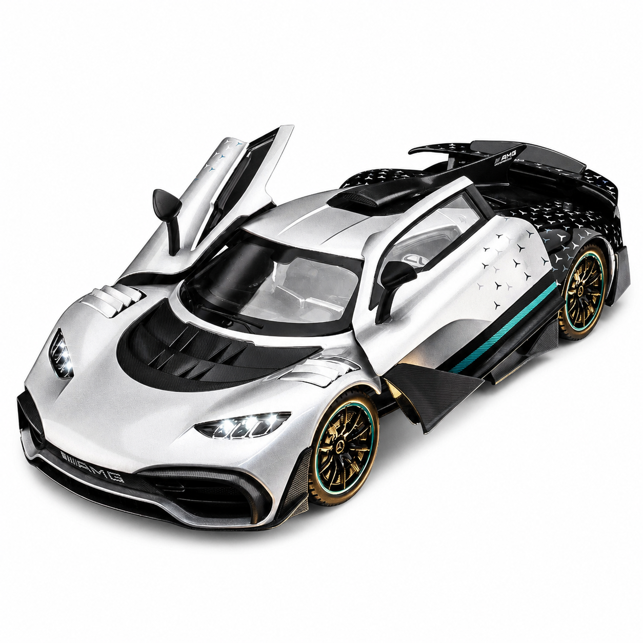 1:18 Mercedes-AMG ONE Diecast Model Car on white background