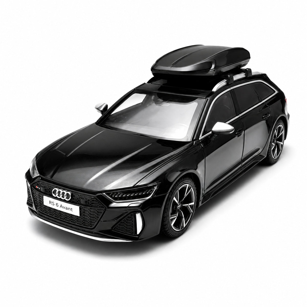 1:24 Audi RS6 Avant Alloy Diecast Model Car - Steering, Sound & Light - primary product view