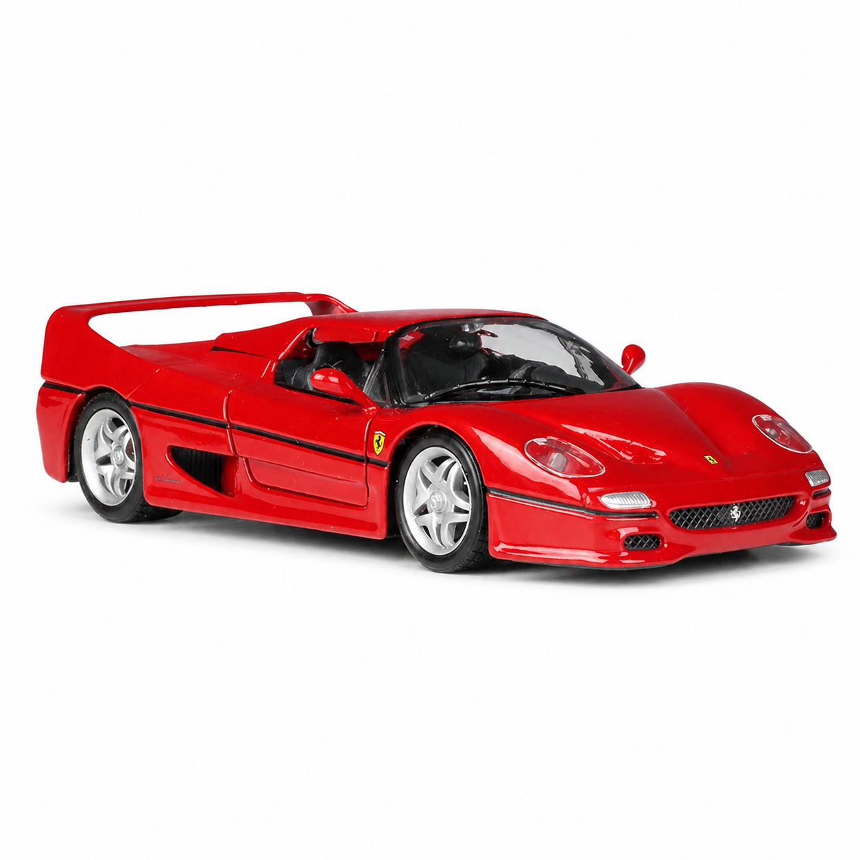 Bburago Ferrari F50 1:24 Diecast Model Car - Red on white background