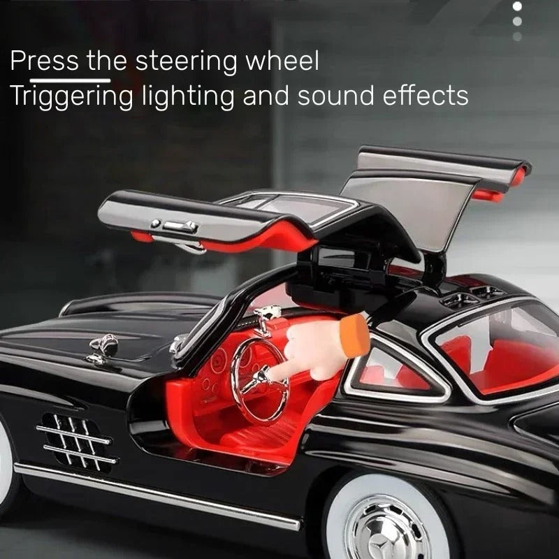 1:24 Mercedes-Benz 300 SL Gullwing Diecast Model - details