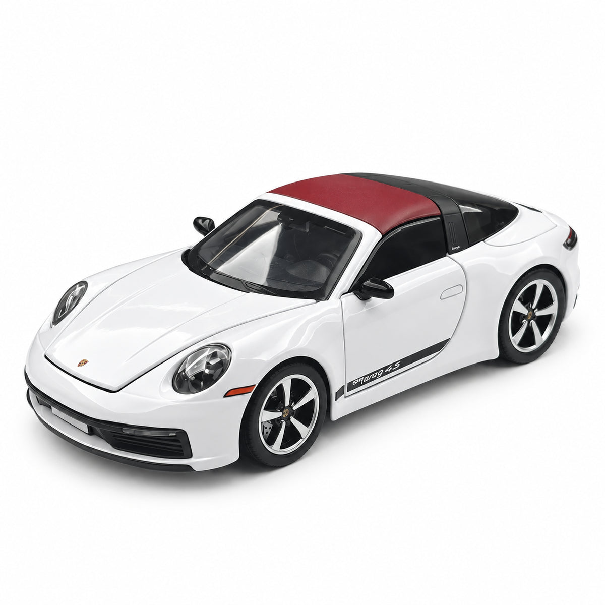 1:32 Porsche 911 Targa Diecast Model on white background