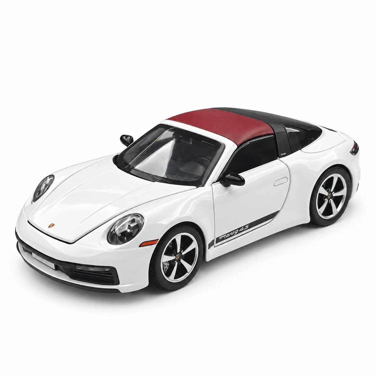 1:32 Porsche 911 Targa Diecast Model on white background