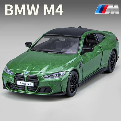 1:32 BMW M4 – Road & Safety Car Editions Diecast Model - Green