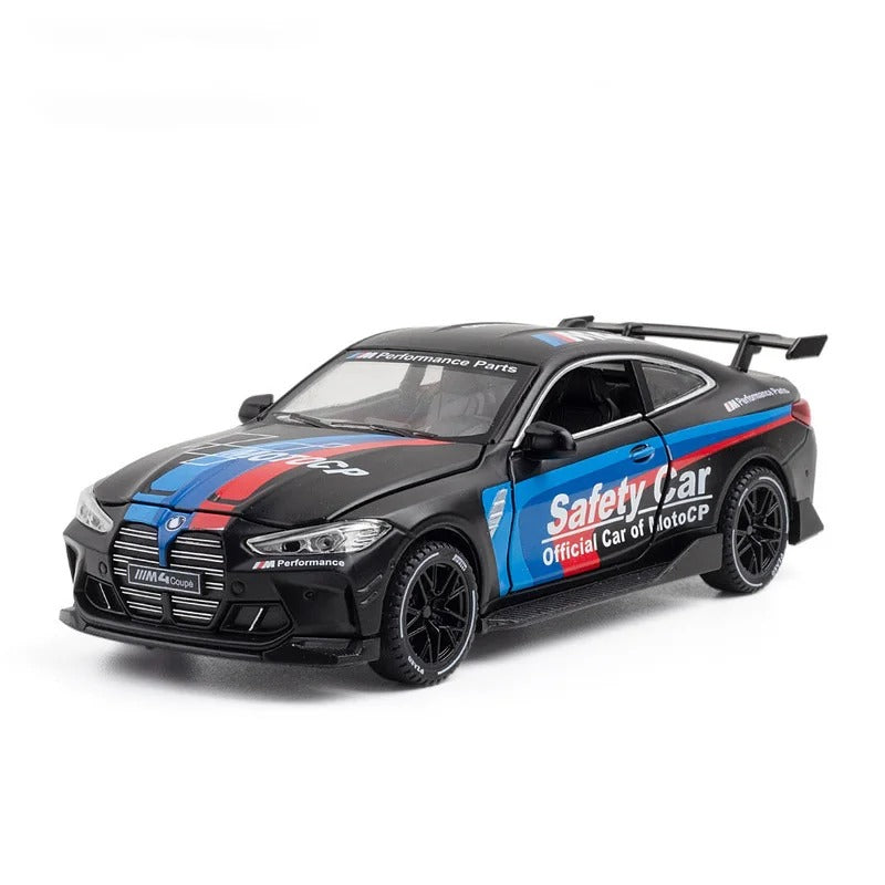 1:32 BMW M4 – Road & Safety Car Editions Diecast Model - Black Safety Car