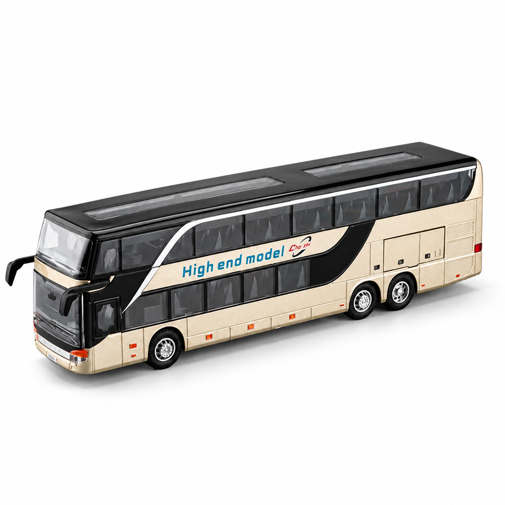 1:30 Coach Bus – Tour & Double-Decker Editions Diecast Model on white background
