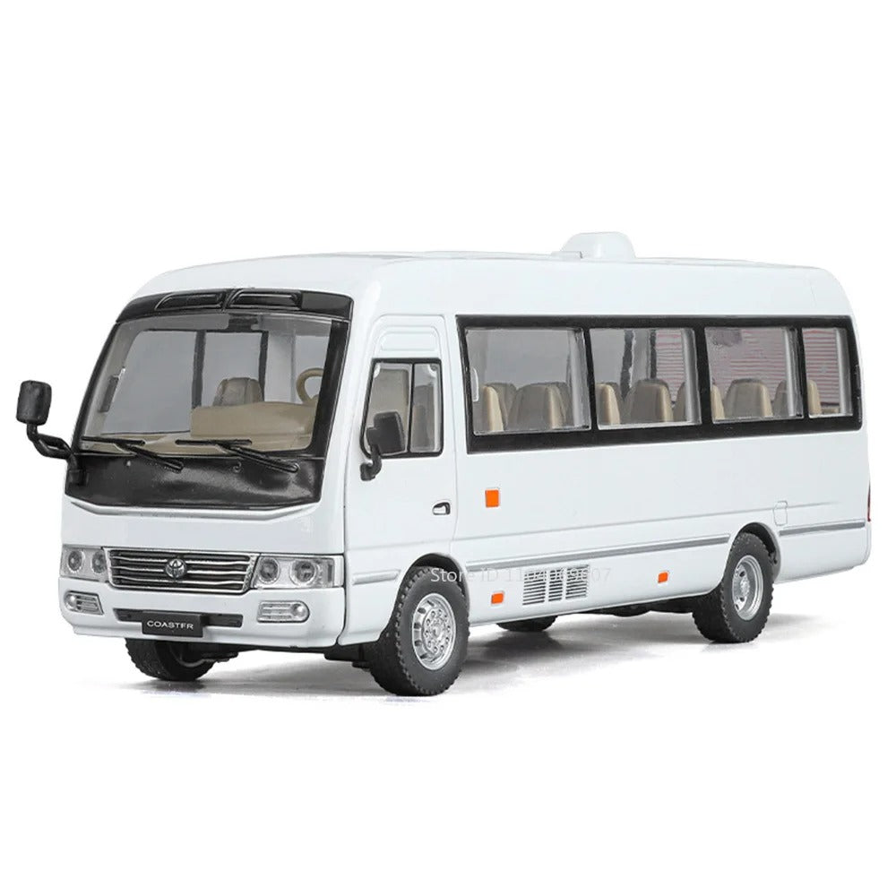 1:24 Toyota Coaster Diecast Model - White