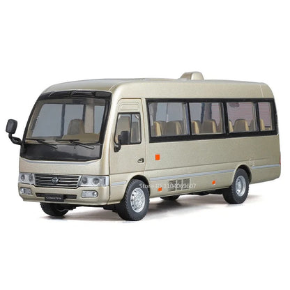 1:24 Toyota Coaster Diecast Model - Champagne