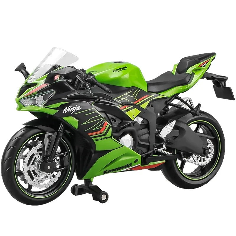 1:12 Kawasaki Ninja ZX-6R Diecast Model — Green