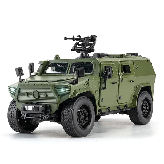 1:18 Dongfeng Mengshi Armored Vehicle Diecast Model - Green