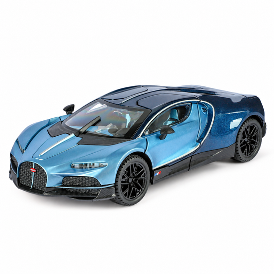 1:24 Bugatti Tourbillon Diecast Model on white background