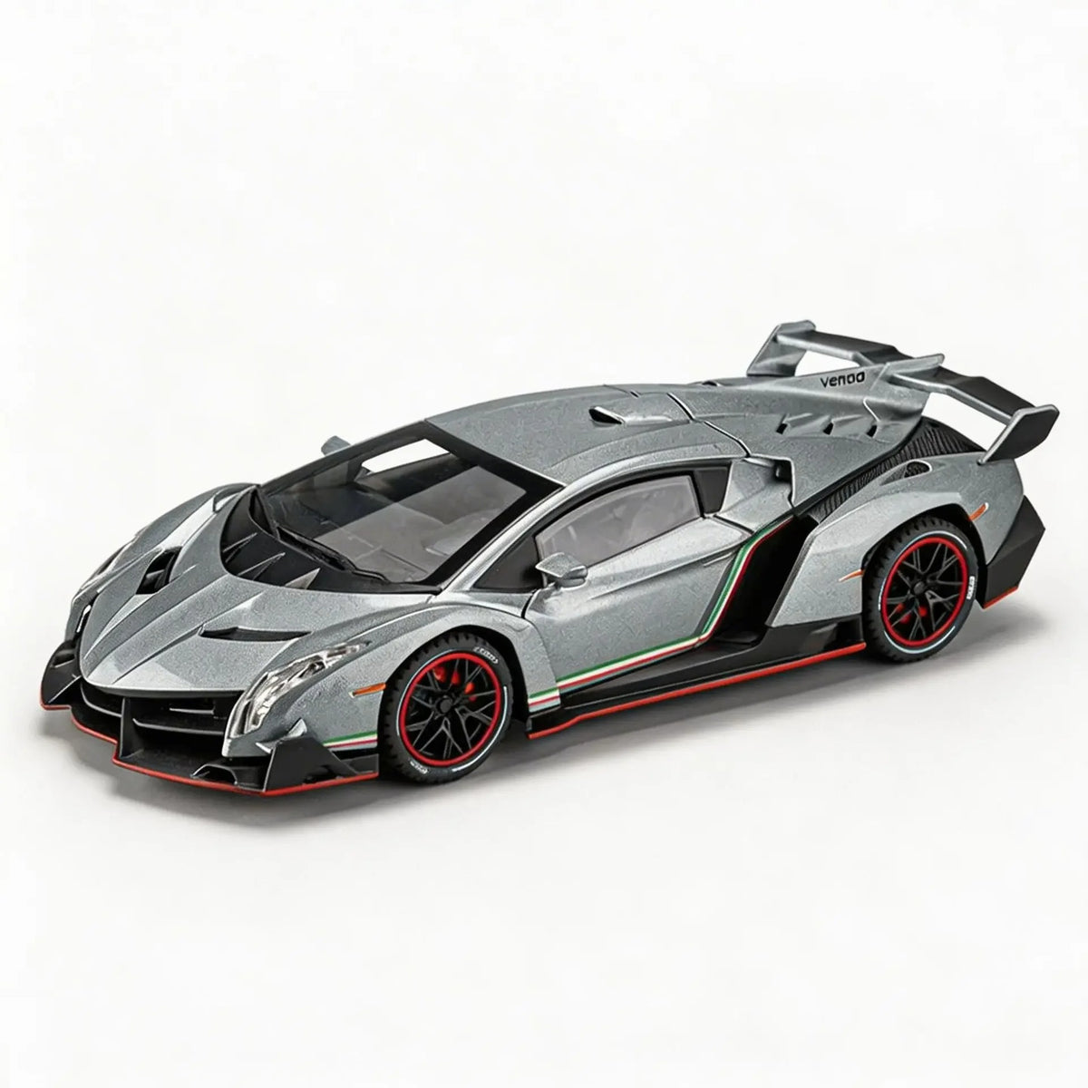 1:24 Lamborghini Veneno Diecast Model - Silver