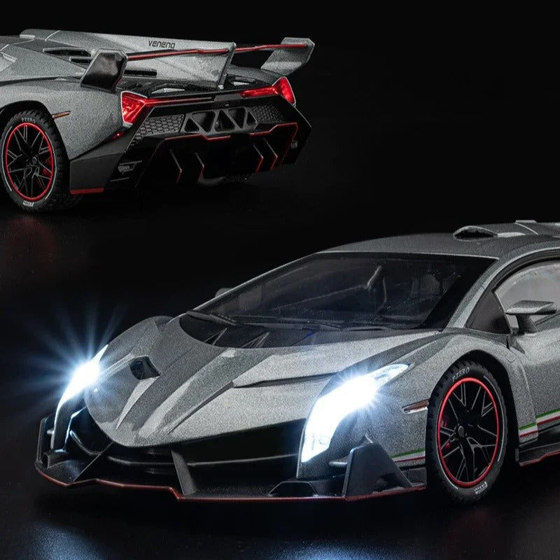 1:24 Lamborghini Veneno Diecast Model - details