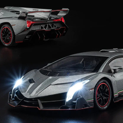1:24 Lamborghini Veneno Diecast Model - details