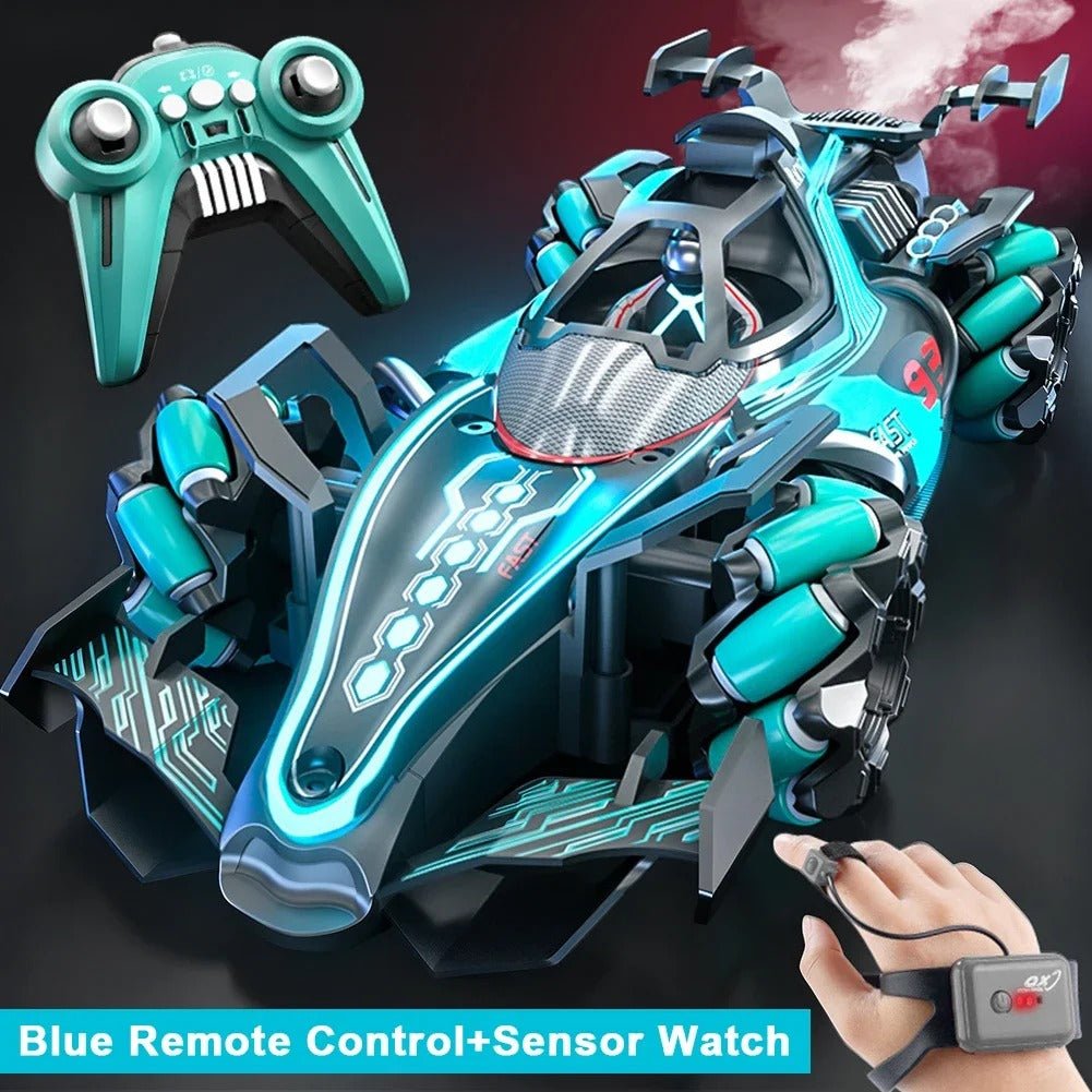 Gesture - Control RC Drift Car w/ Sensor Watch, Spray Mist, 2.4GHz - FunCarScale