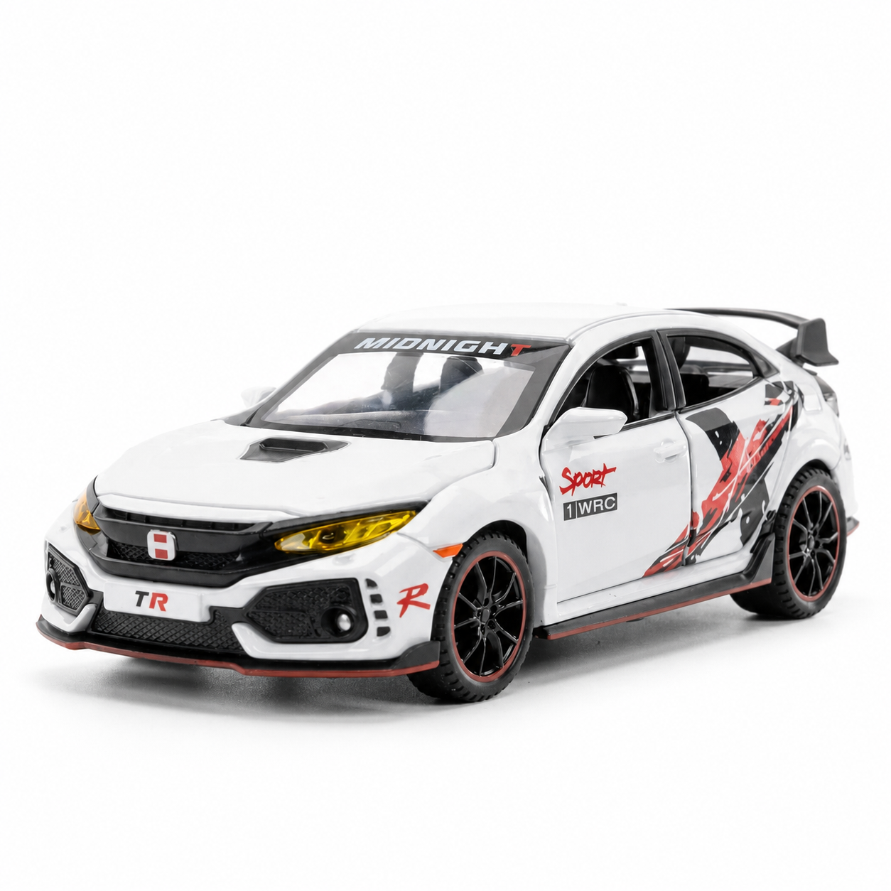 Honda Civic Type R 1:32 Modified Diecast Model Car on white background