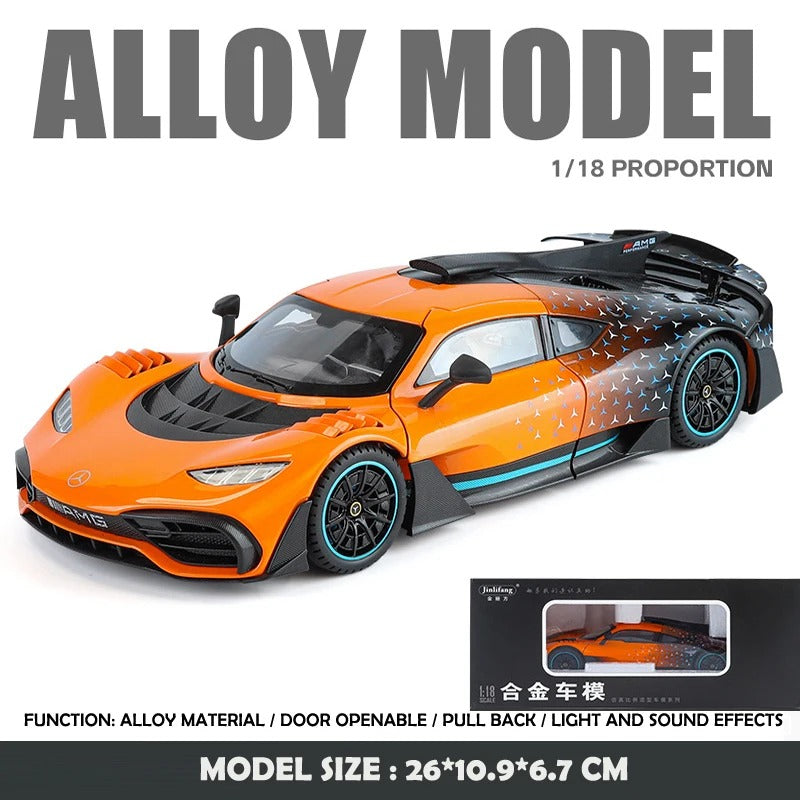1:18 Mercedes-AMG ONE Diecast Model Car image 10